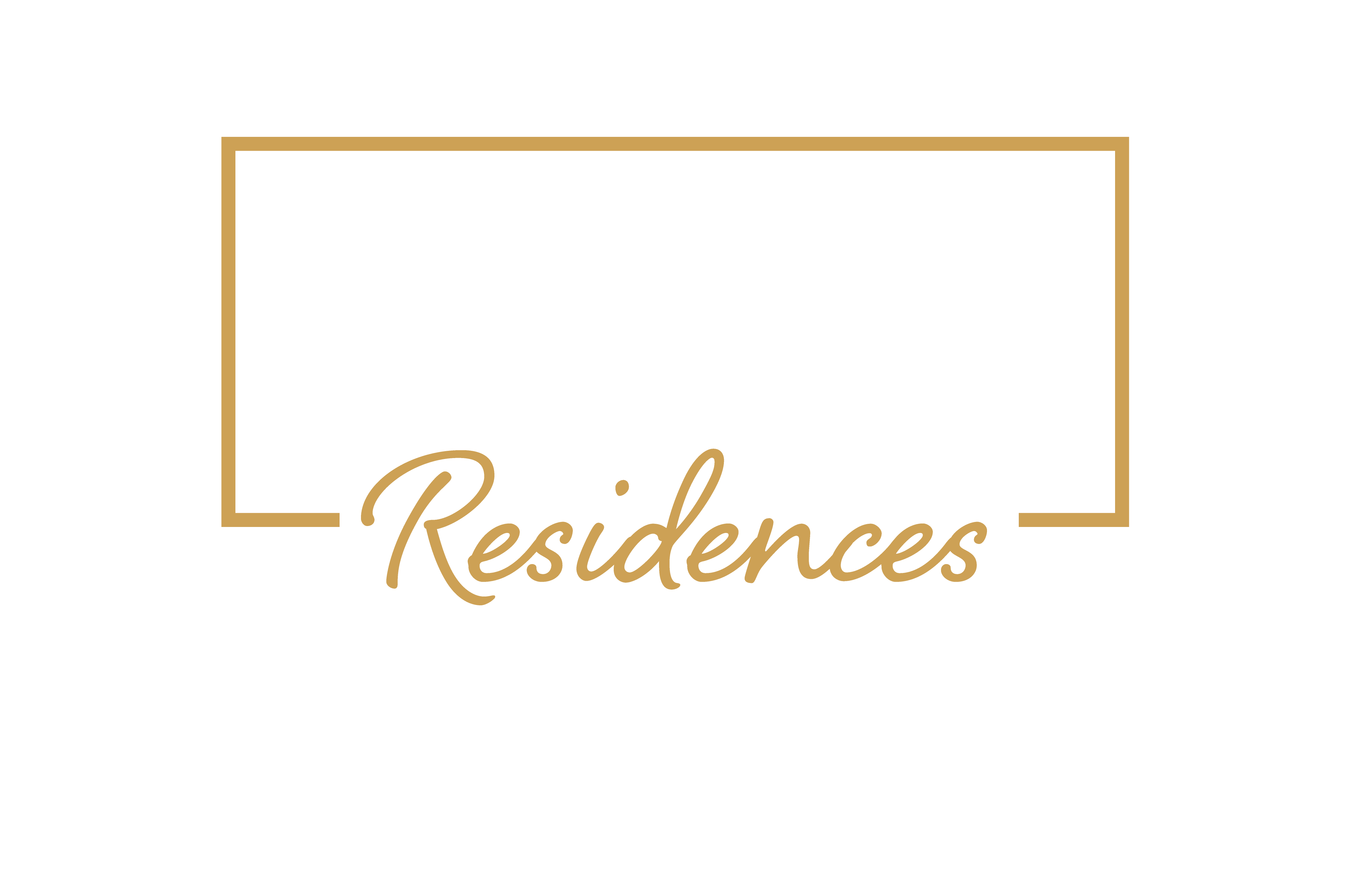 A black background with the words "FARIS Residences LARGO" in gold and white.